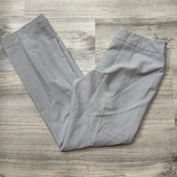 Zac & Rachel Pants - Zac & Rachel‎ Women's Gray Straight Leg Dress Pants Size 6